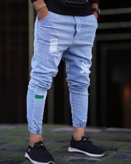 1917B50E-DE5A-408F-9E7B-625F9990F530.jpeg اسلش جین گلدوزی پرچم - Image 1