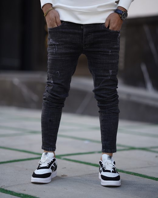 25CD4C23-6147-46E8-9639-1B17A7BDEB66.jpeg شلوار جین ذغالی - Image 1