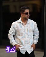 پیراهن پشمی گلیمی - Image 4