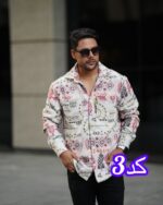 پیراهن پشمی گلیمی - Image 3