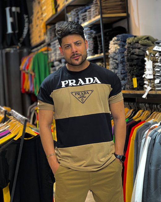 9BCA7732-F6B8-4681-81CB-C4CCEA2F7298.jpeg تیشرت رینگر قهوای - Image 1