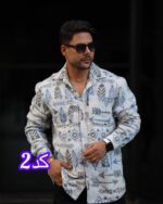 پیراهن پشمی گلیمی - Image 2