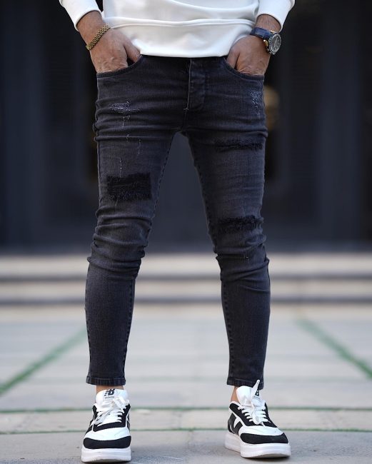 DCE47E0B-3942-4D63-8EF3-96C3CE928F20.jpeg شلوار جین ذغالی1185 - Image 1