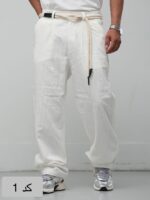 شلوار لینن کجراه ترک - Image 4