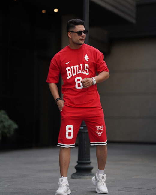 IMG_2196.jpeg ست تیشرت شلوارکBULLS - Image 1