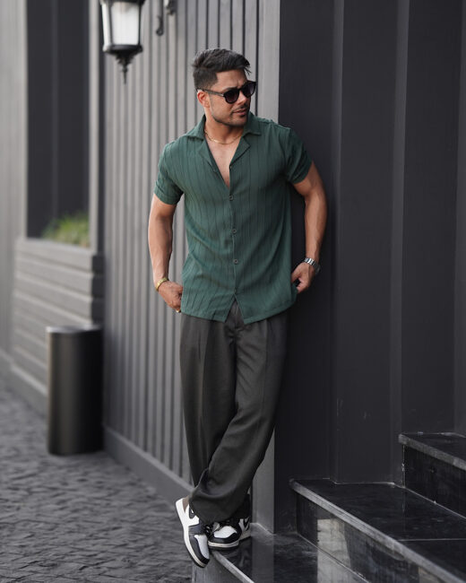 IMG_7553.jpeg پیراهن یقه انگلیسی دلتا - Image 1