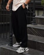 شلوار پارچه قواصی بگ