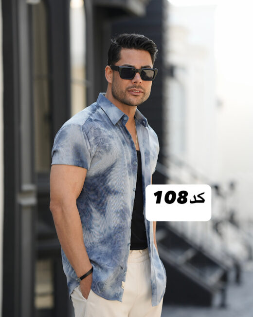 IMG_9508.jpeg پیراهن استین کوتاه ابروبادی - Image 1