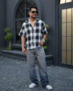 پیراهن چهار خانه باکسی - Image 4