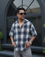 پیراهن چهار خانه باکسی - Image 3