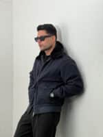 کاپشن مردانه فوتر یقه خز mc - Image 3