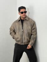 کاپشن مردانه جیر ADALAN