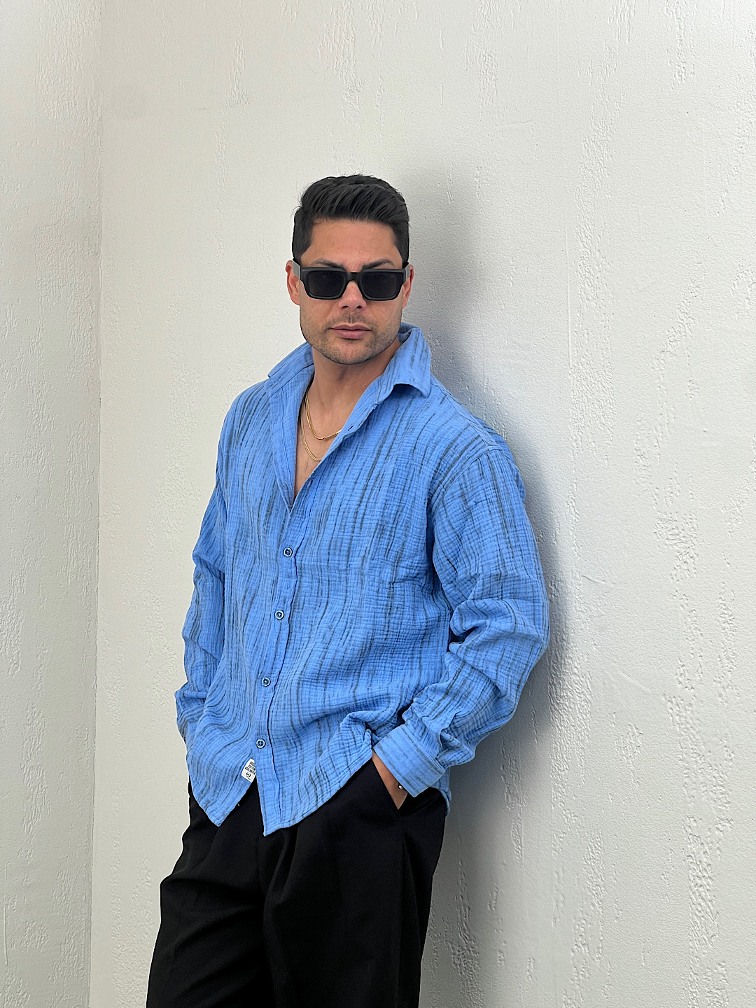 IMG_8134 پیراهن مردانه دبل فیسmc1083 - Image 1