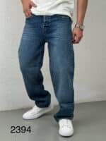شلوار جین مردانه نیم بگ2394