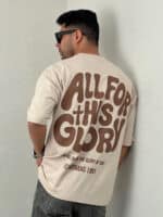 تیشرت مردانه چاپ پفکی 1991