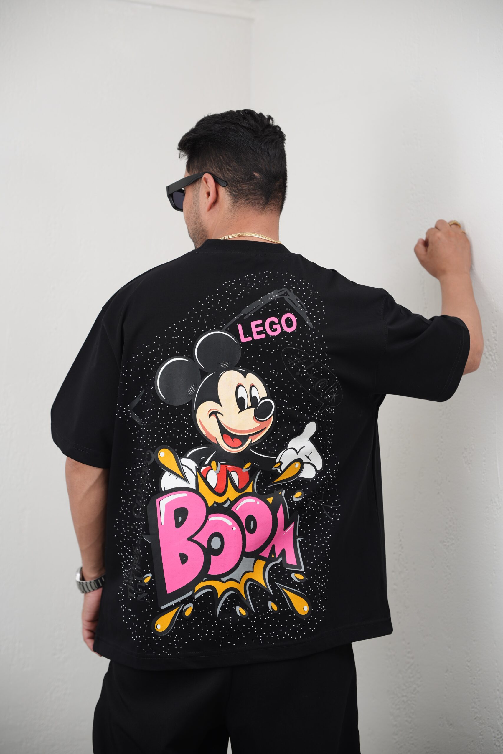 DSC03795 تیشرت مردانه کاستوم شده Mickey Mouse - Image 1
