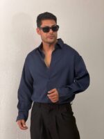 پیراهن ساده آستین بلند مازراتی - Image 2