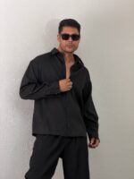 پیراهن ساده آستین بلند مازراتی - Image 4